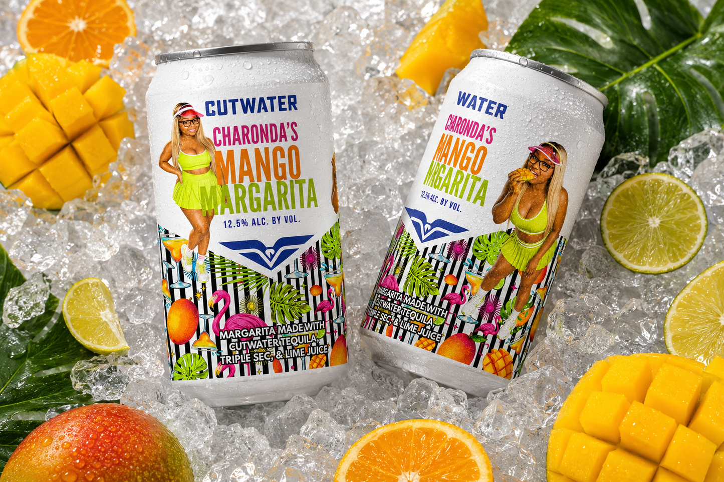 Custom CutDrink Can Labels (Set of 4)