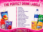 Custom Drink Labels