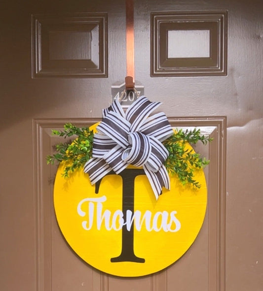 Perfectly Personalized -- Door Hanger