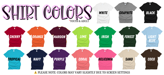 Custom T-Shirts (Custom Requests Only)
