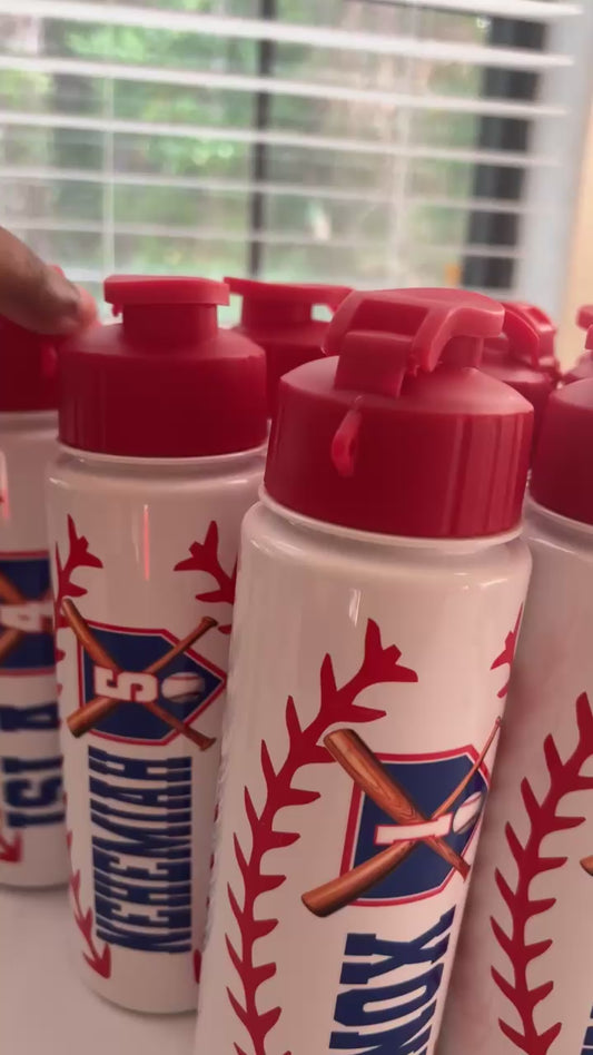 Custom Baseball Drink Bottles